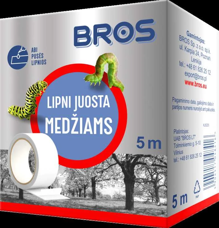 Lipni medžių juostelė-musgaudis BROS