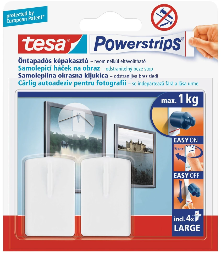 Lipni žymėjimo juosta TESA Signal , PP, 50mm x 66m, geltona-juoda