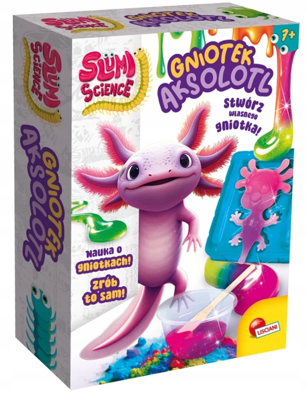 Lisciani Gniotek Axolotl Slumi Mokslas
