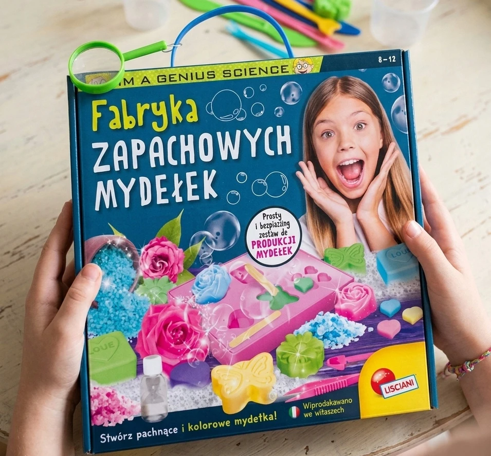 Lisciani KŪRYBINGAS ŽAISLAS MERGAITĖMS nuo 8 iki 12 METŲ MUILO GAMYLA