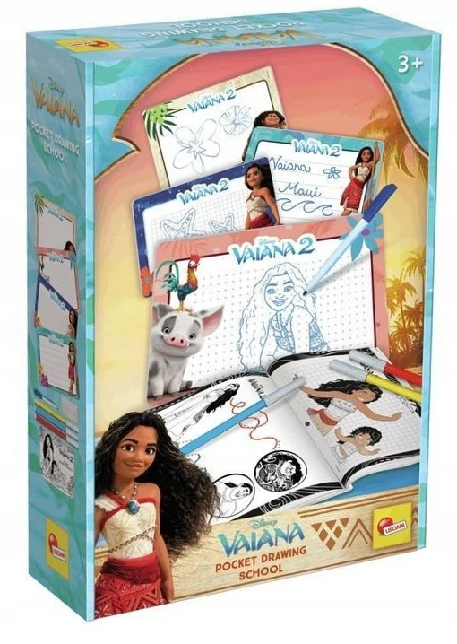 Lisciani Disney Moana – Poceto piešimo mokykla (117512)
