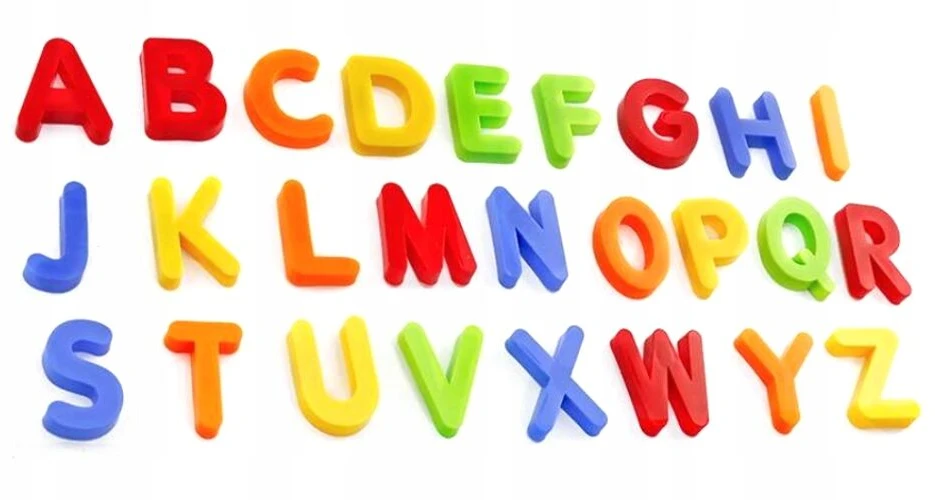 Literki magnetyczne Magnesy Dromader +3lata
