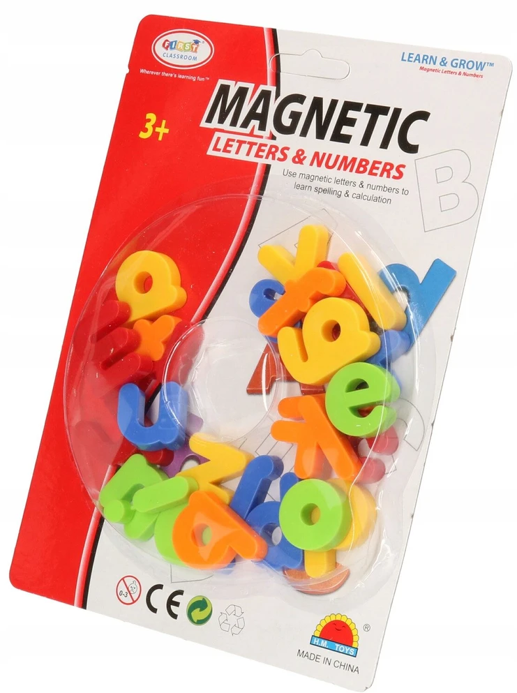 Literki magnetyczne Magnesy Dromader +3lata