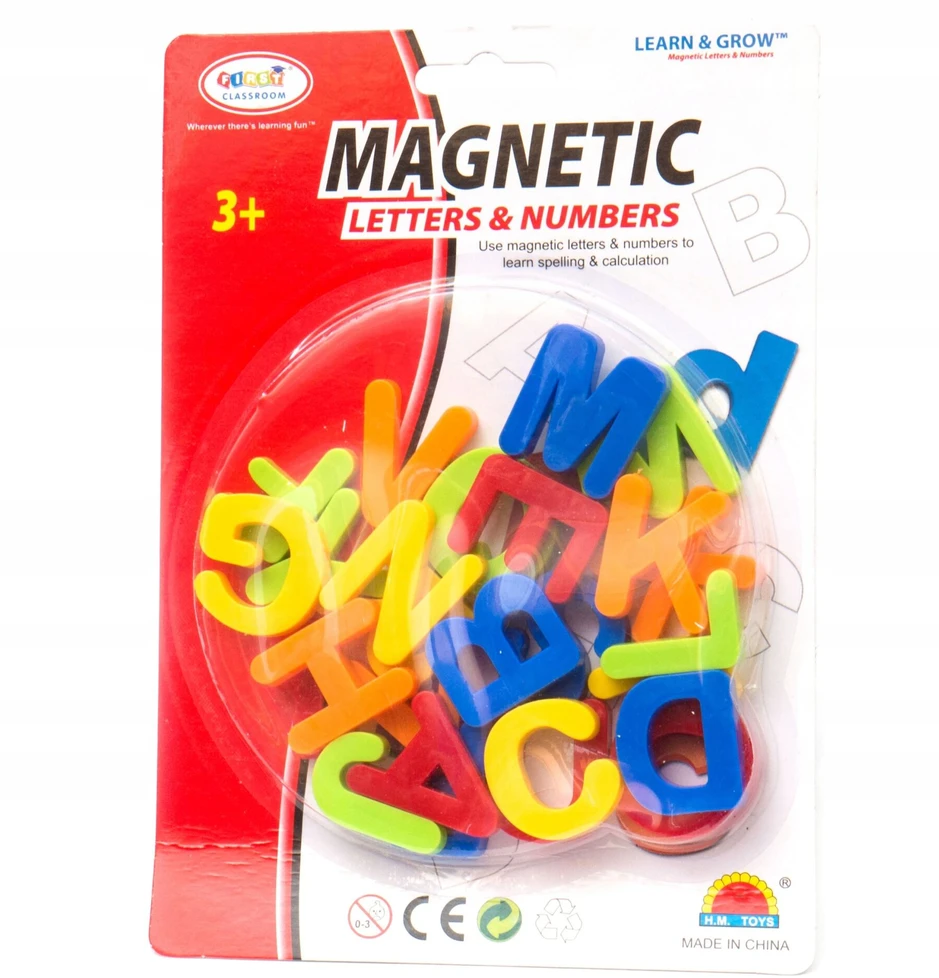 Literki magnetyczne Magnesy Dromader +3lata