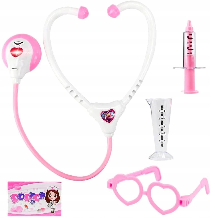 LITTLE DOCTOR DOCTOR RINKINYS DĖŽUTĖJE GYDYTOJAS LAGAMINIS ŠVIESOS GARSAS