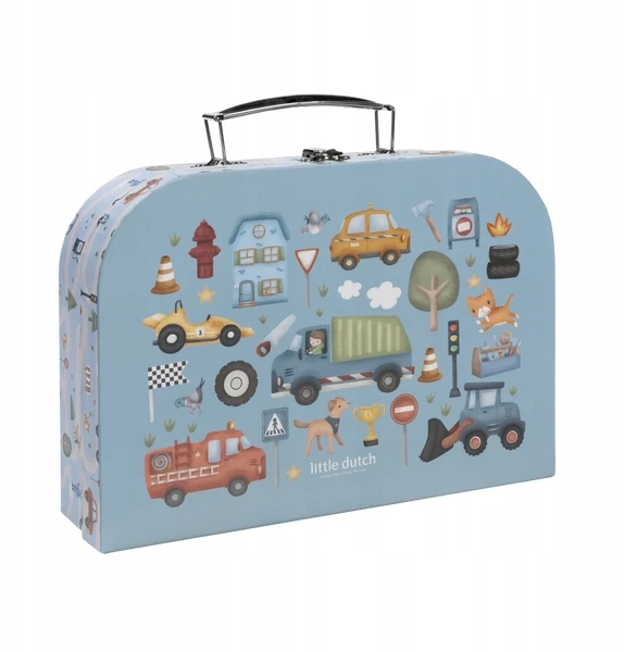 Little Dutch Creative lagaminas Jim & Friends Art supplies