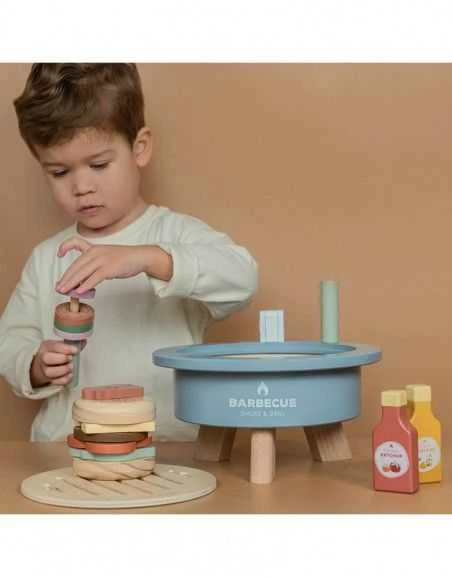 Little Dutch Barbekiu kepsninė su priedais