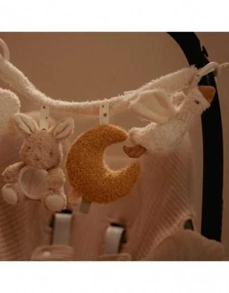 Little Dutch Vežimėlio žaislų grandinėlė ´Newborn Naturals´