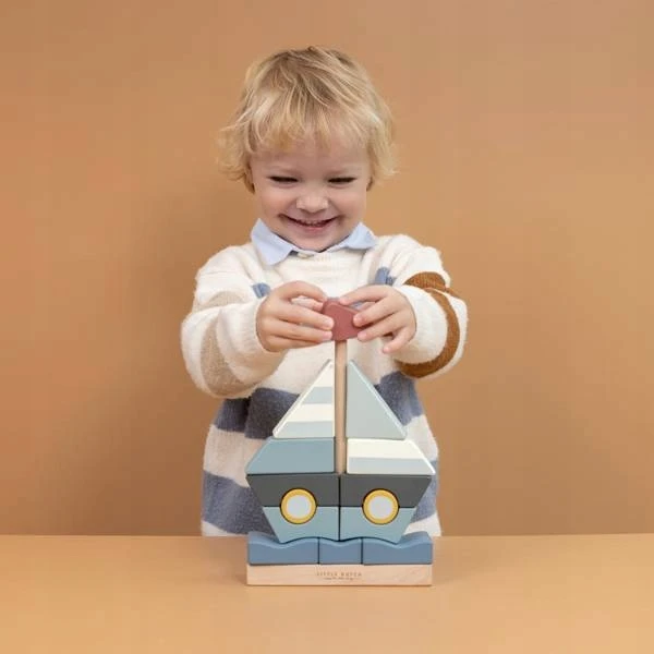 Little Dutch Maža olandiška medinė krovimo valtis