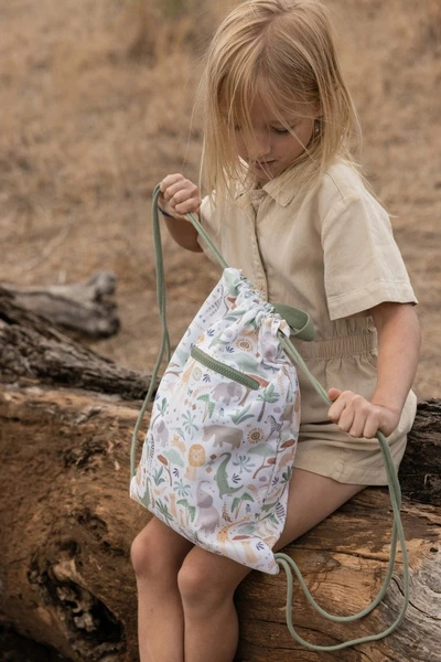 Little Dutch sportinis krepšys Safari Friends SLIPPER BAG
