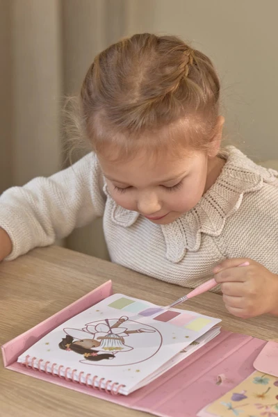 Little Dutch Vandens dažymo puslapių rinkinys DAŽYMO PUSLAPIAI teptuku
