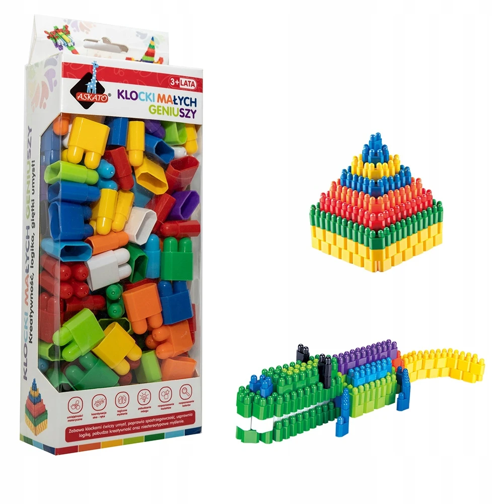 Little Genius Bricks Bricks 150 elementų Askato