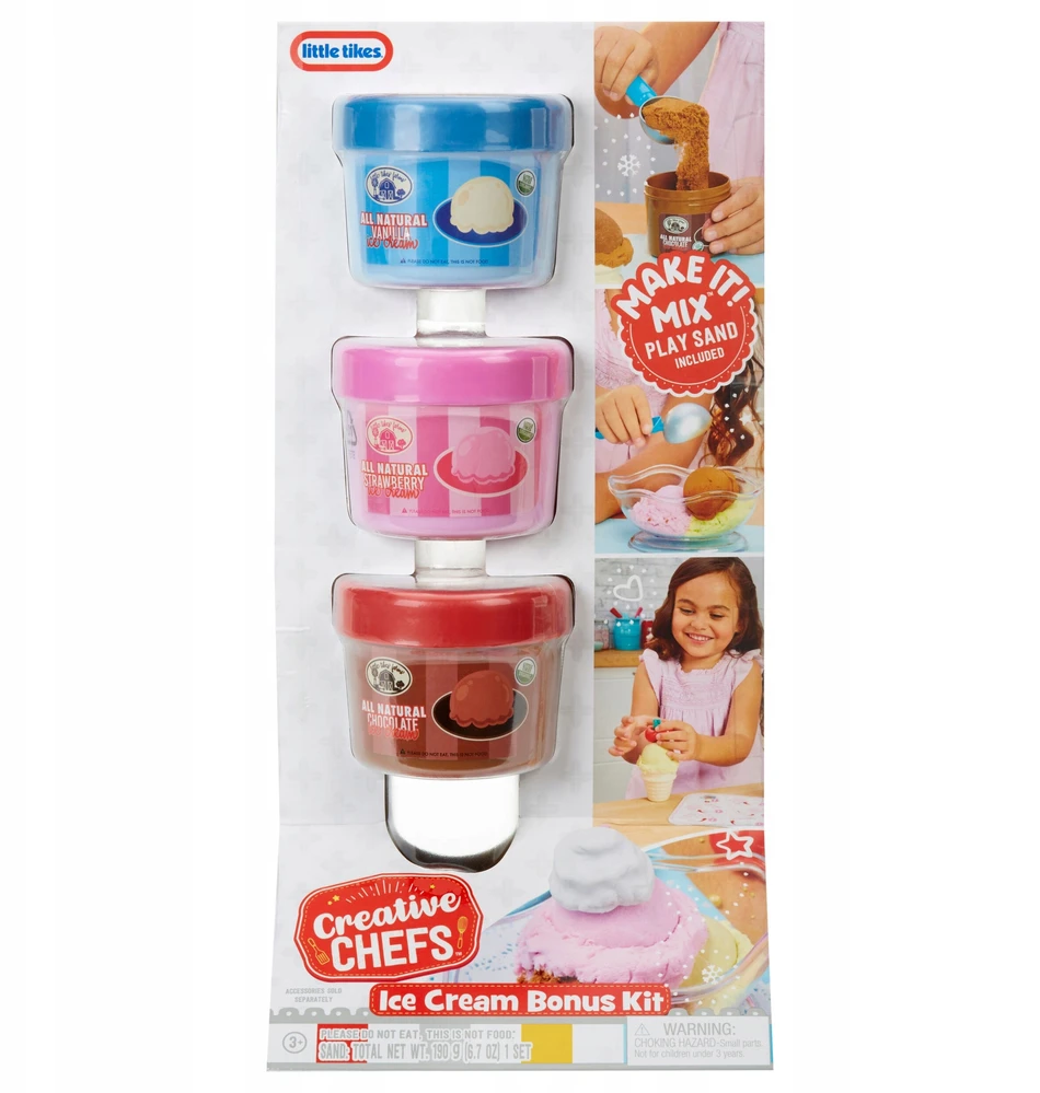 Little Tikes Kūrybingų virėjų ledų papildymo rinkinys