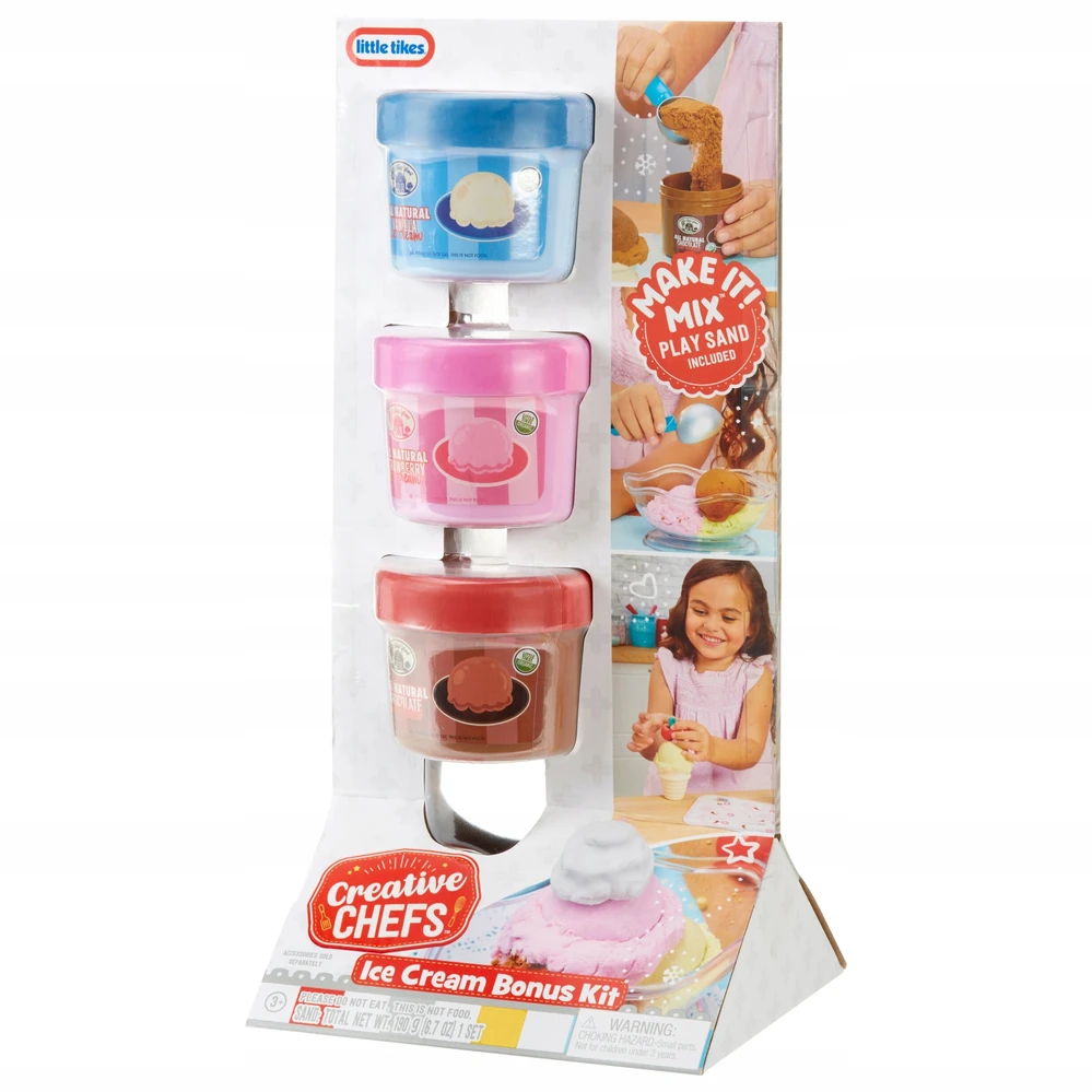 Little Tikes Kūrybingų virėjų ledų papildymo rinkinys