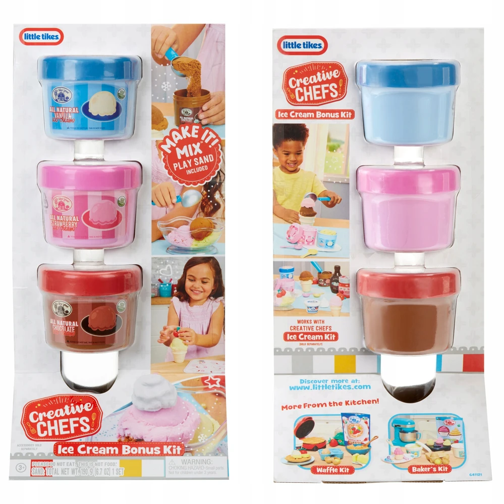 Little Tikes Kūrybingų virėjų ledų papildymo rinkinys