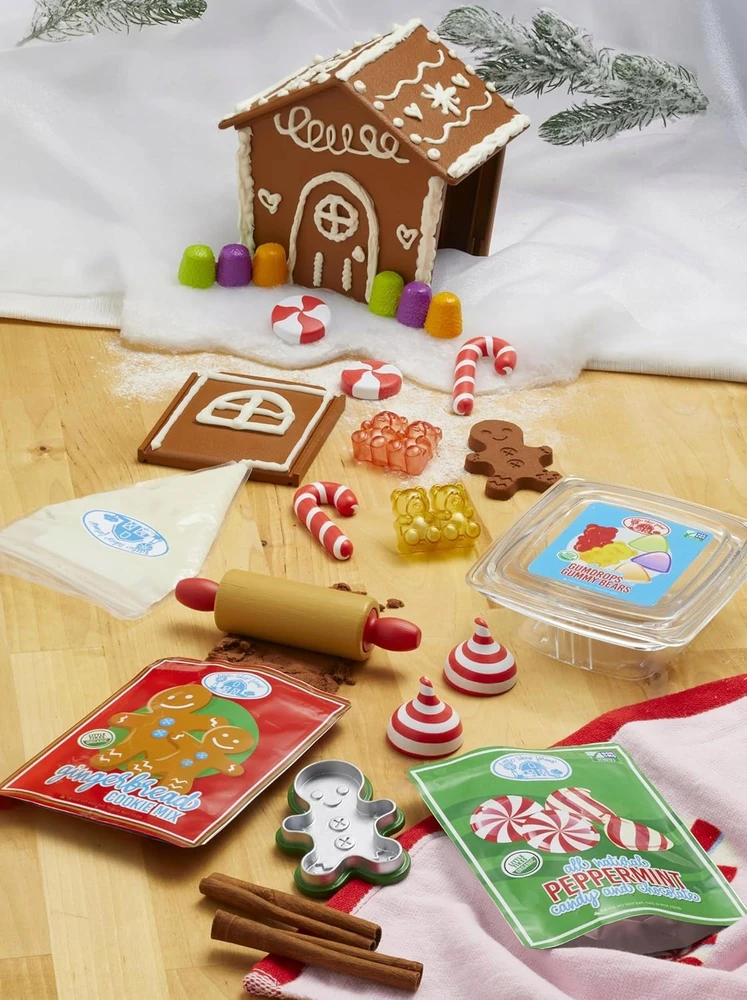 Little Tikes Kūrybingi šefai Imbierinių meduolių namų rinkinys Imbierų namelis Masa Padarykite tai! 643446