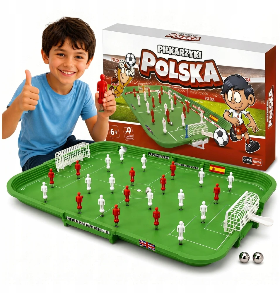 Littlekingdom Futbolas Springs Big Spring šeimos stalo futbolo žaidime