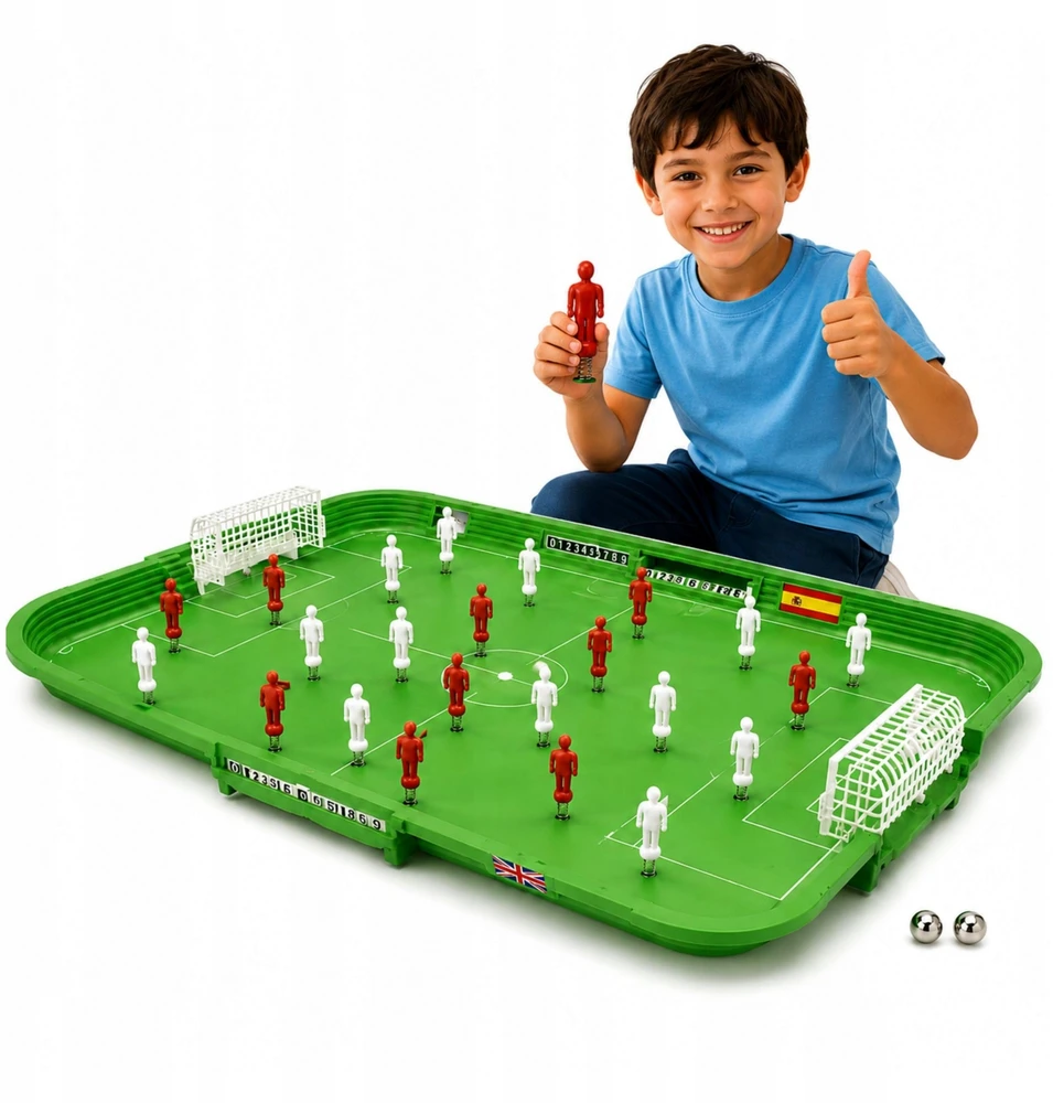 Littlekingdom Futbolas Springs Big Spring šeimos stalo futbolo žaidime