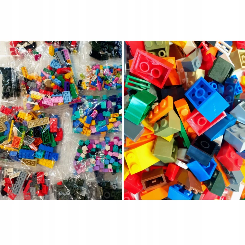 Littlekingdom Statybinės plytos PRIEŠGAISRINĖS TARNYBOS greitosios pagalbos automobiliai didelė pakuotė 1000 EL