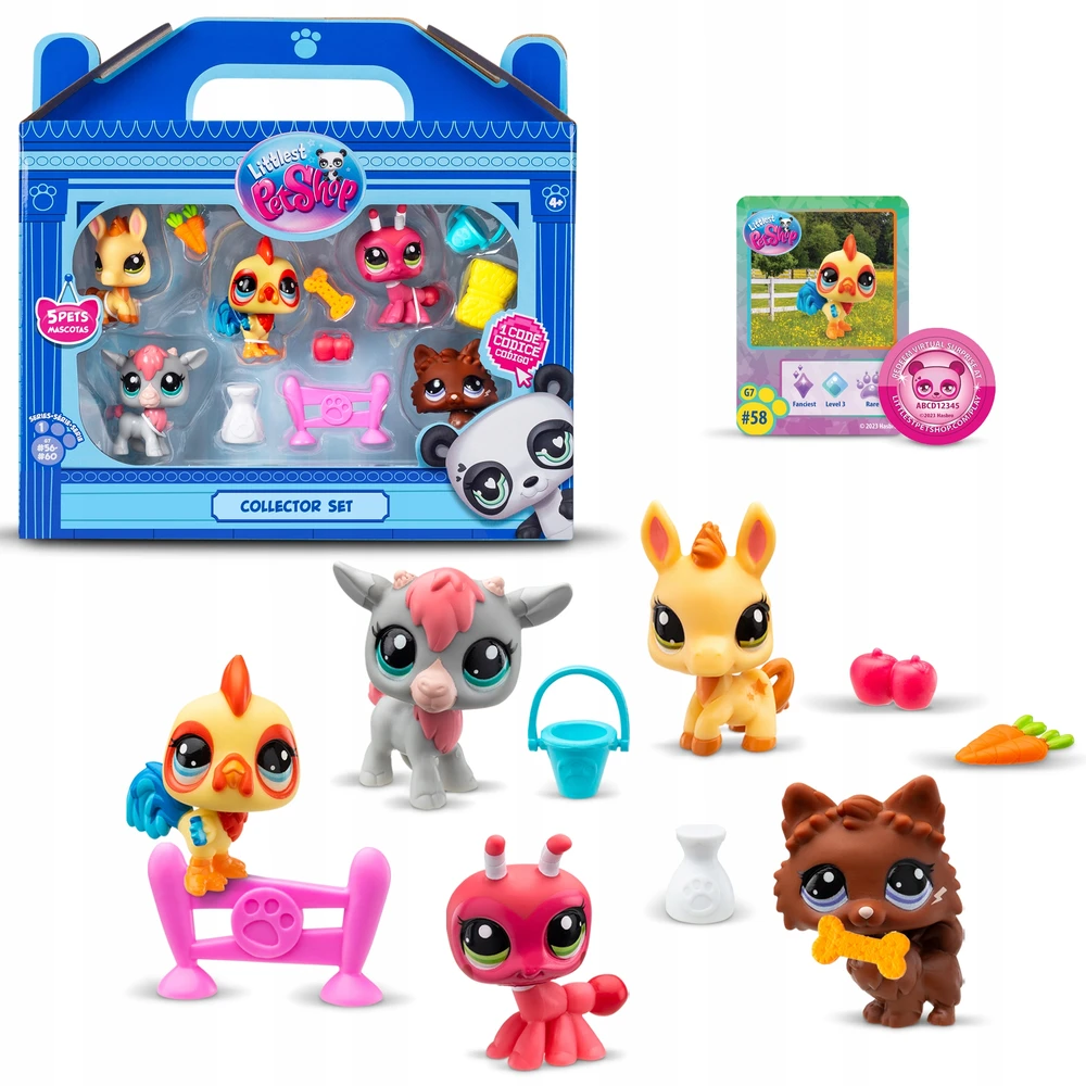 Littlest Petshop Littlest Pet Shop ūkio geriausi žaisliukai, 5 vnt., 00510