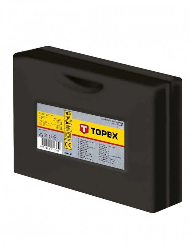 Lituoklis TOPEX 150W su transformatoriumi, lagamine