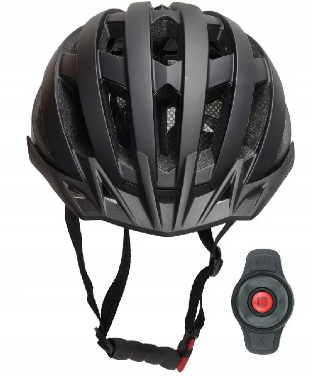 Livall MTB dviračio šalmas su „Bluetooth“ ir „58-62cm“ LED/SOS/interkomu, juodas