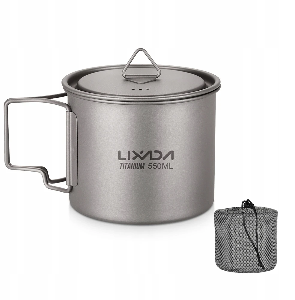 Lixada 550 ml lauko vandens puodelis