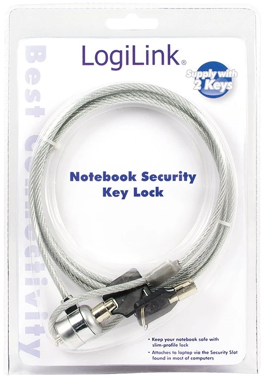 „LogiLink“ nešiojamojo kompiuterio saugos užraktas | 1,5 m