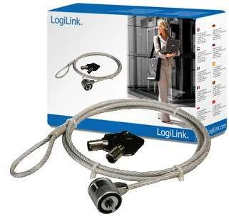 „LogiLink“ nešiojamojo kompiuterio saugos užraktas | 1,5 m