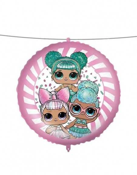Globos Europe Bv LOL Blizgantys folijos balionas 46 cm