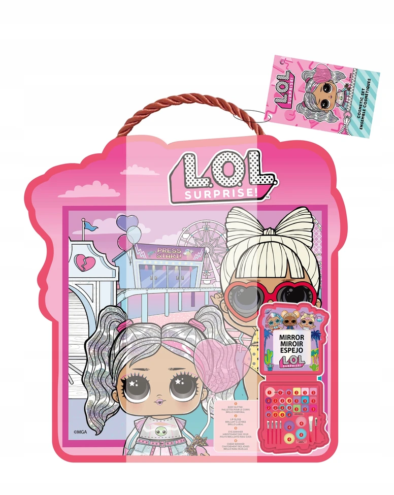 L.O.L Surprise LOL STAIGMENAS! MAKIAŽO KOSMETIKOS MEGA PALETĖ DOVANA MERGAITEI