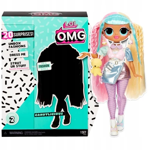 L.o.l. Surprise O.m.g. Candylcious mados lėlė, 2 serija