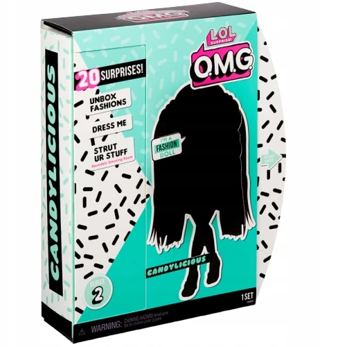 L.o.l. Surprise O.m.g. Candylcious mados lėlė, 2 serija