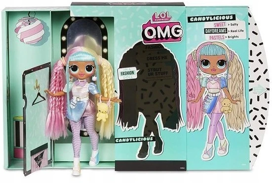 L.o.l. Surprise O.m.g. Candylcious mados lėlė, 2 serija