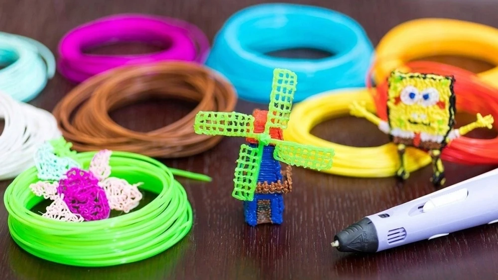 LOLEKO 3D RAŠIKLIS VAIKAMS 3D SPAUSDINTUVAS 150M PILDYMO ŠABLONAI DOVANŲ RINKINYS XXL