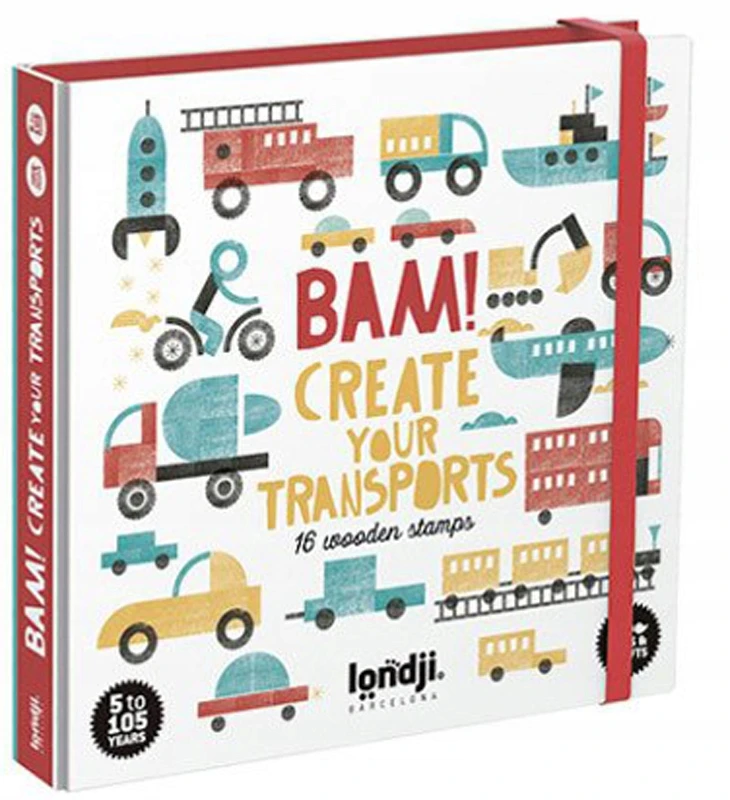 Londji AB25 pašto ženklai BAM! Londono transportas vaikams