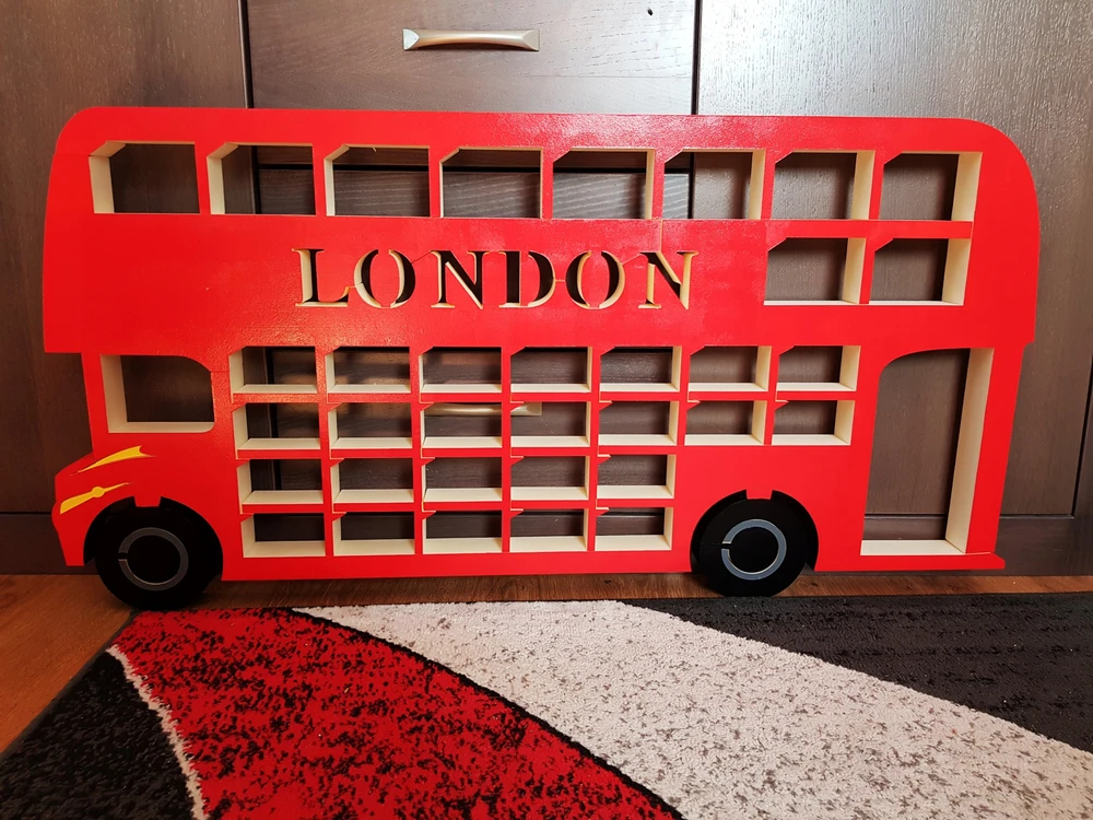 London Lentyna karštųjų ratų stovui / automobilių garažas