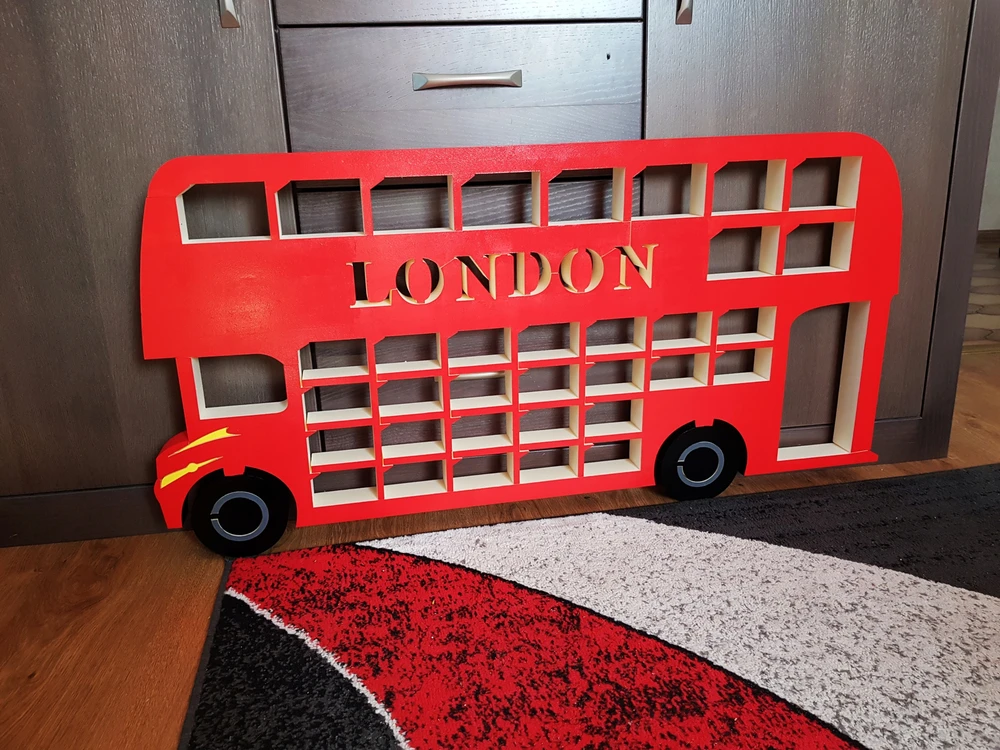 London Lentyna karštųjų ratų stovui / automobilių garažas