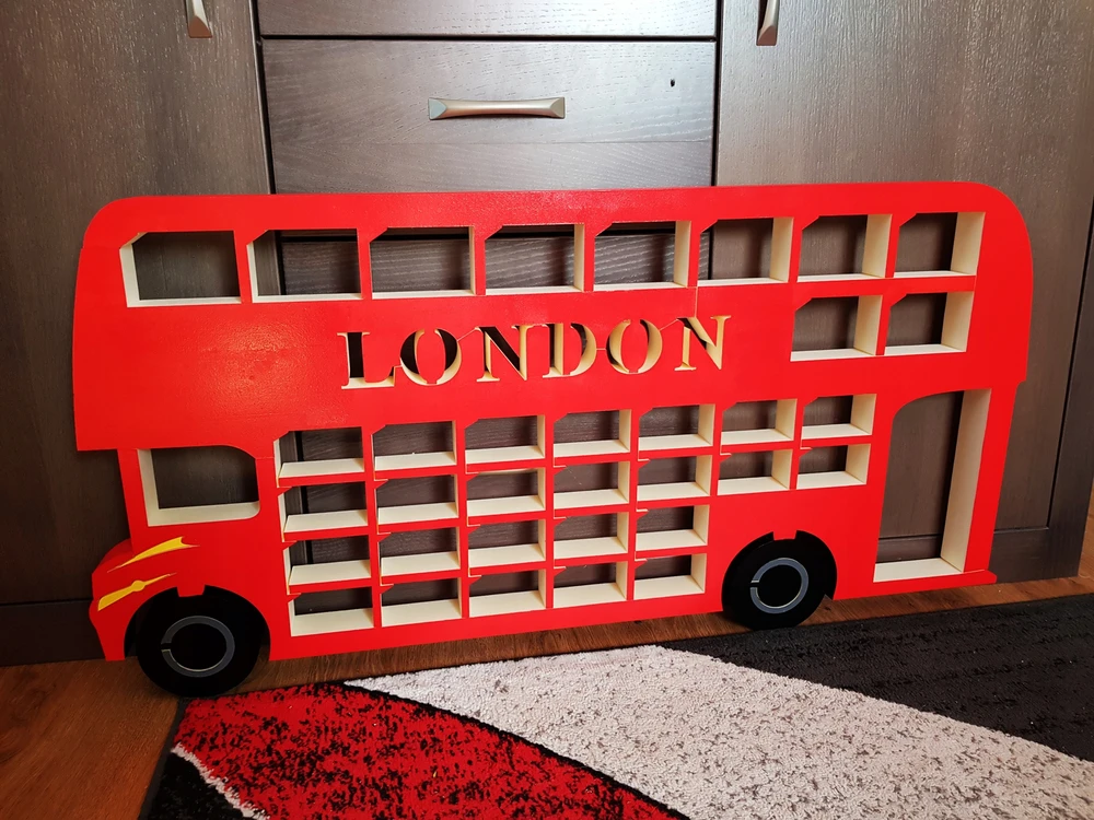 London Lentyna karštųjų ratų stovui / automobilių garažas