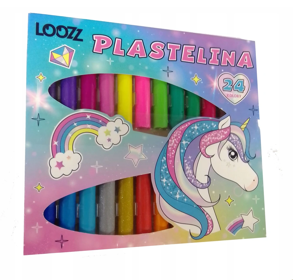 Loozz plastilinas 24 spalvos, St. Majewski