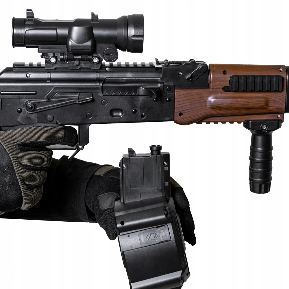 Loreho_Pl GEL BB GUN AUTOMATINĖ DUJŲ ŽURNALO DIDELIŲJŲ ŽURNALO REPLIKA