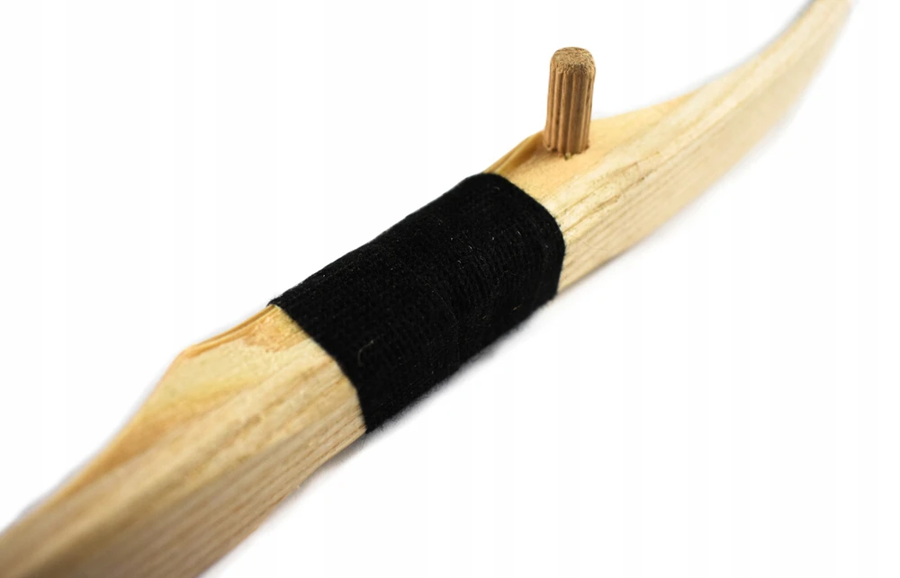 Loreho_Pl MEDINIS lankas 115cm QUIVER 10 STRĖLŲ SKYDAI Šaudymas iš lanko RUDAS