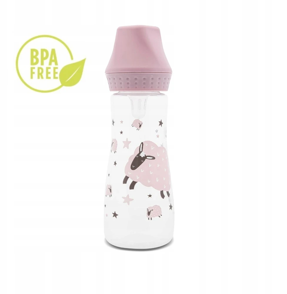 Lorelli maitinimo buteliukas nuo pilvo dieglių 250ml, rožinis
