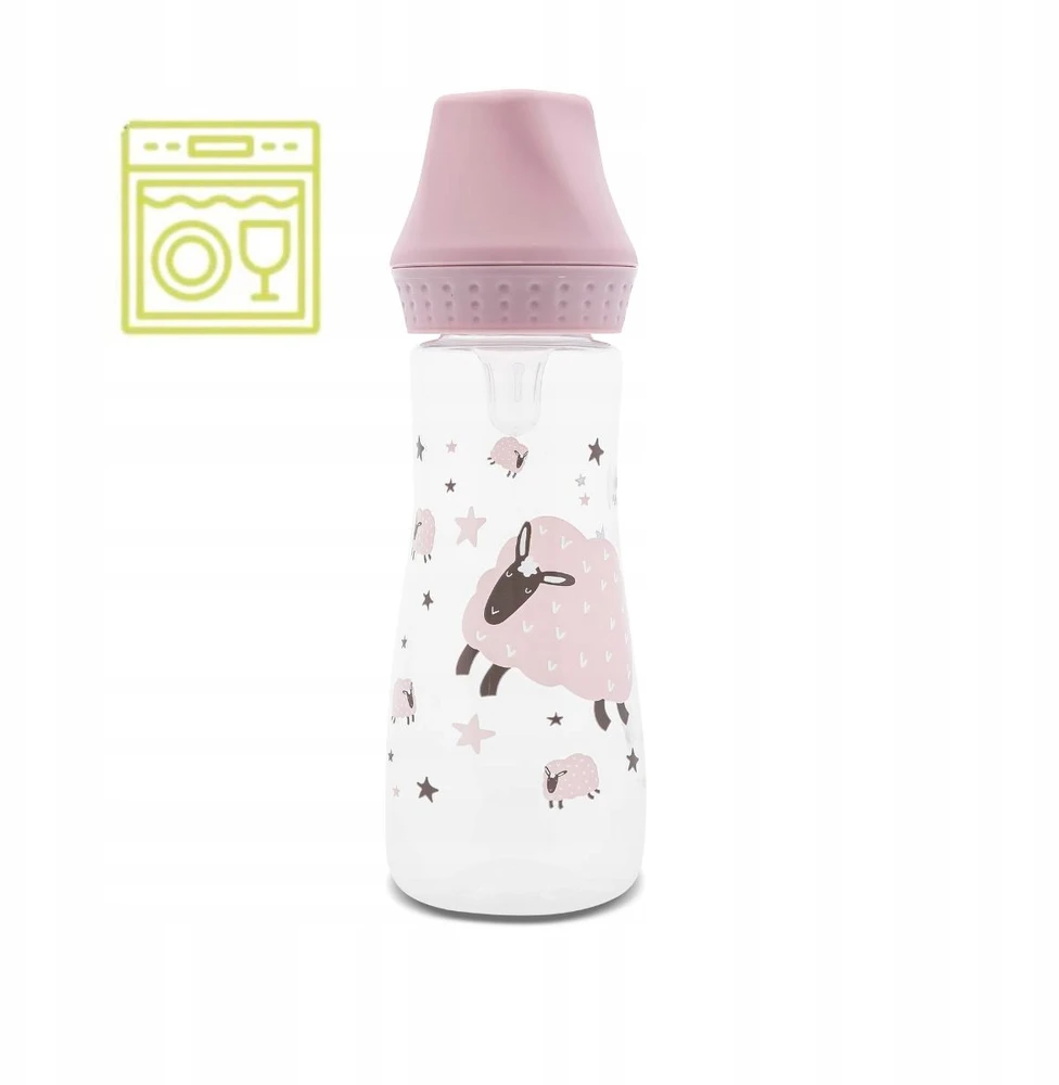 Lorelli maitinimo buteliukas nuo pilvo dieglių 250ml, rožinis