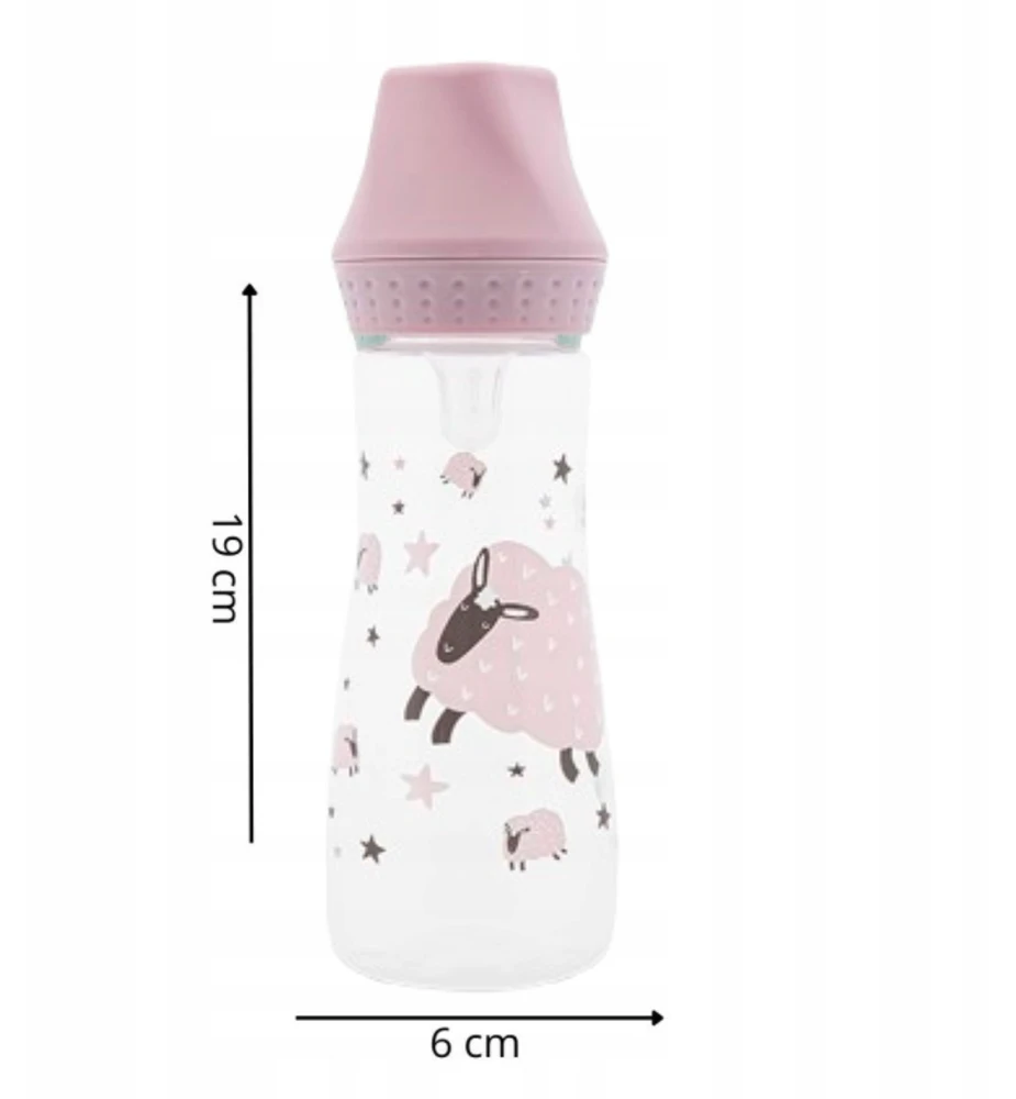 Lorelli maitinimo buteliukas nuo pilvo dieglių 250ml, rožinis