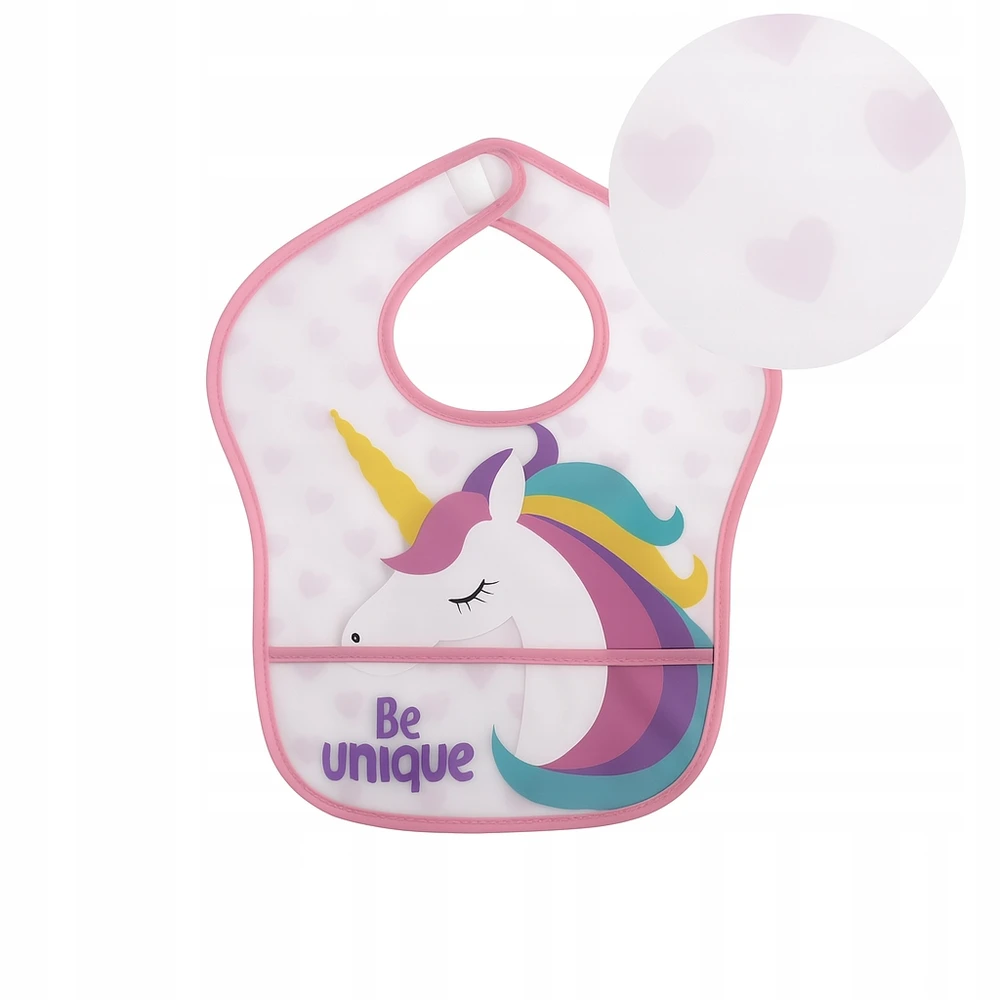 Lorelli Seilinukas kūdikiui su Velcro kišenėle, 2vnt LAMA UNICORN mergaitėms