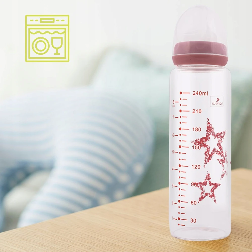 Lorelli stiklinis buteliukas nuo pilvo dieglių 240ml