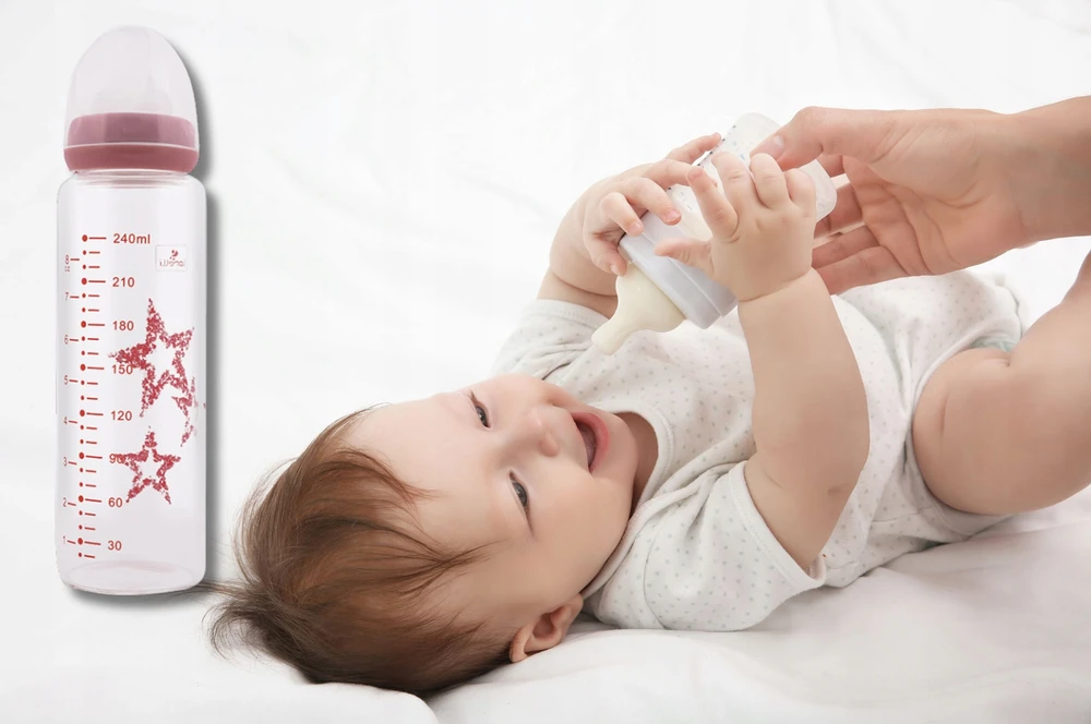 Lorelli stiklinis buteliukas nuo pilvo dieglių 240ml