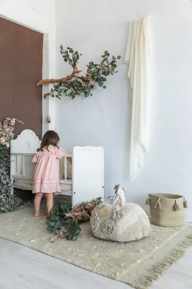 Lorena Canals Krepšys Woody Olive