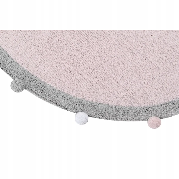 Lorena Canals Skalbiamas medvilninis kilimas Bubbly Soft Rožinė 120 cm